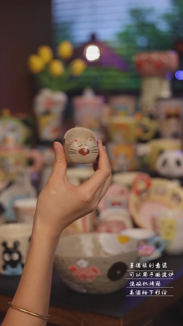 景德镇可爱设计师款陶瓷