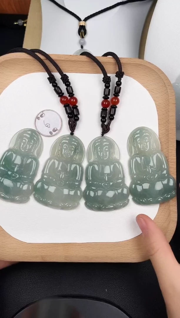 颈饰未镶嵌翡翠翡翠Y5C029大观音+多样性发其一