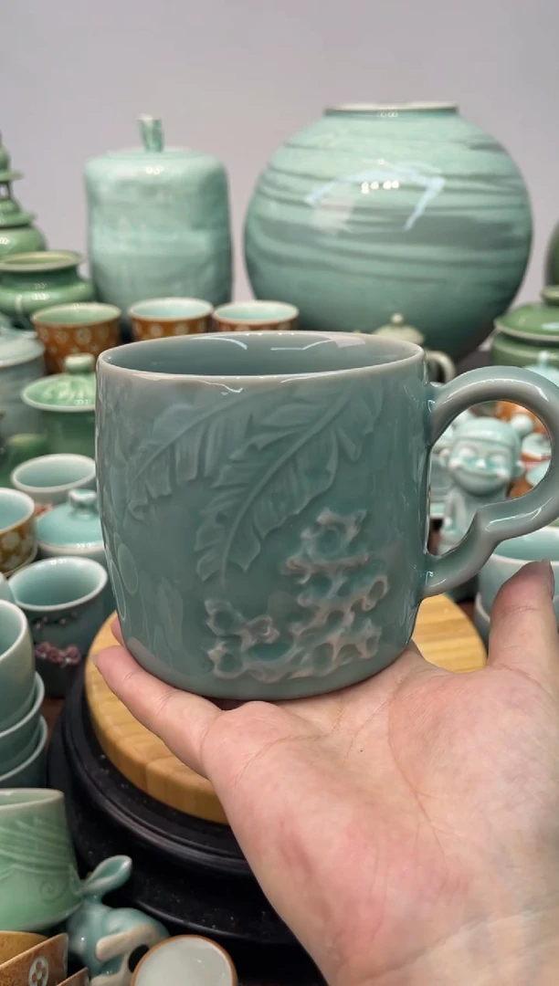 特价福利 微瑕 慧仙青瓷