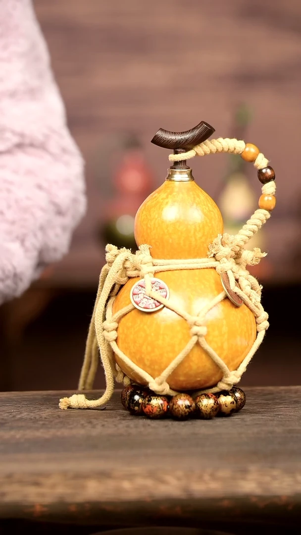 291 号中药煮色 大漆葫芦水壶/酒壶 一物一拍