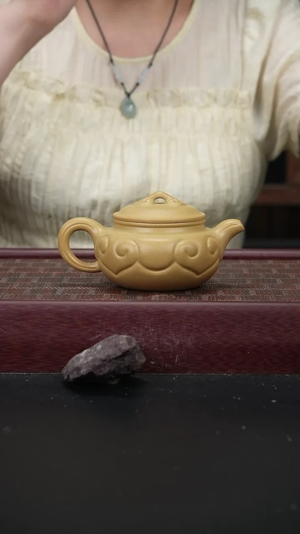 茶壶紫砂本绿如意仿古