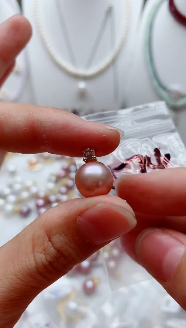 淡水珍珠未镶嵌颈饰574