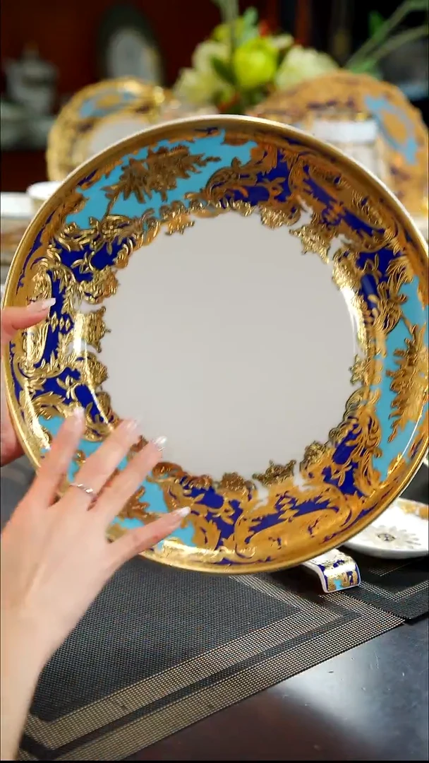 瓷片12英寸窝盘  1个