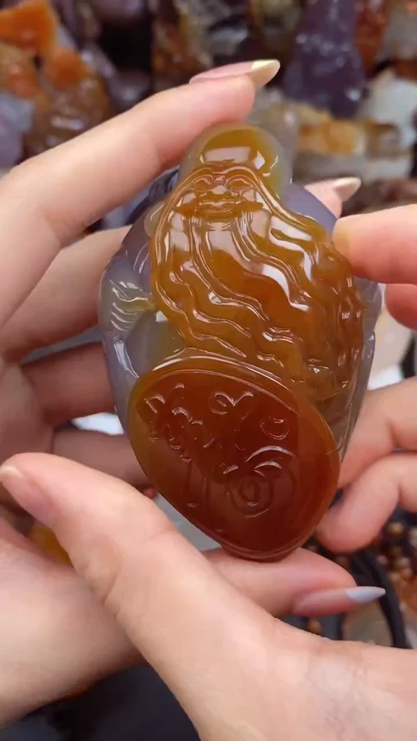 玛瑙/玉髓颈饰未镶嵌感**你AA