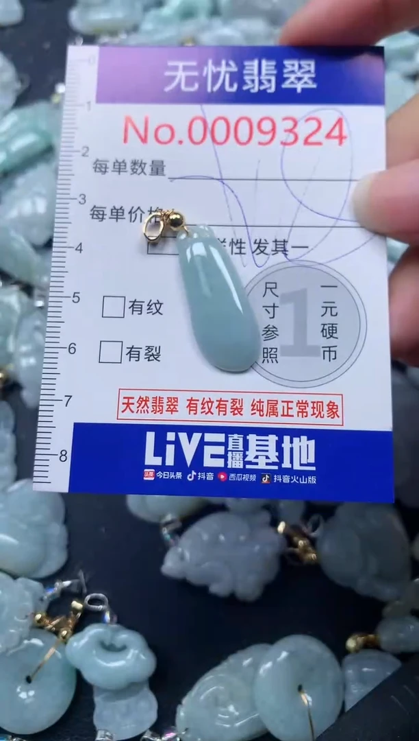 颈饰未镶嵌翡翠9324