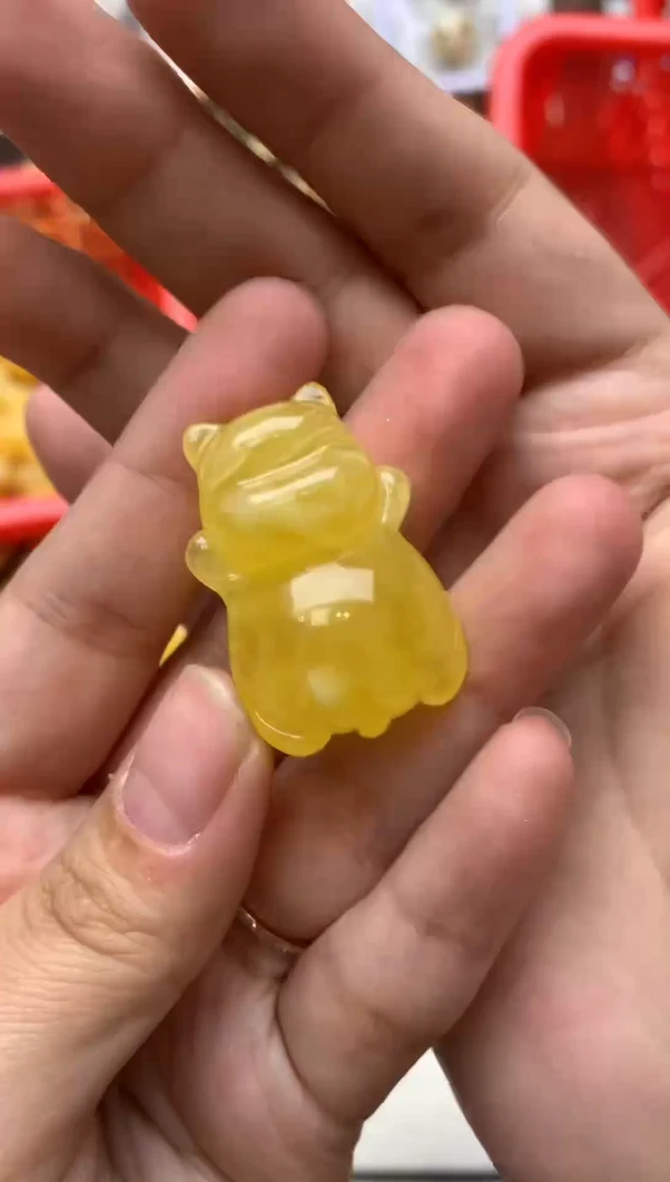 【闪购商品】琥珀珠宝奇石未镶嵌037 琥珀蜜蜡  矿坑 花粉