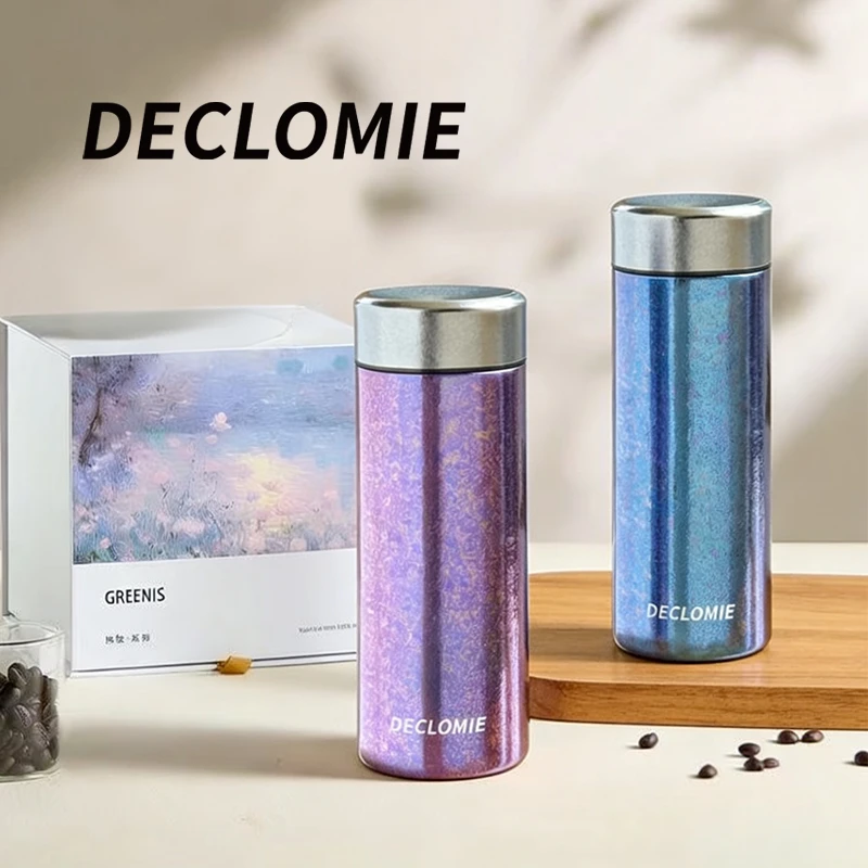 DECLOMIE/迪克洛米内外纯钛户外保温随手杯 300ml 保温杯