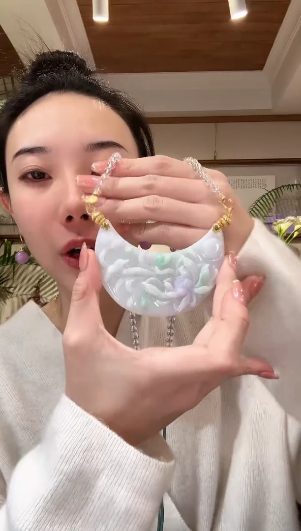 【闪购商品】翡翠颈饰未镶嵌国风