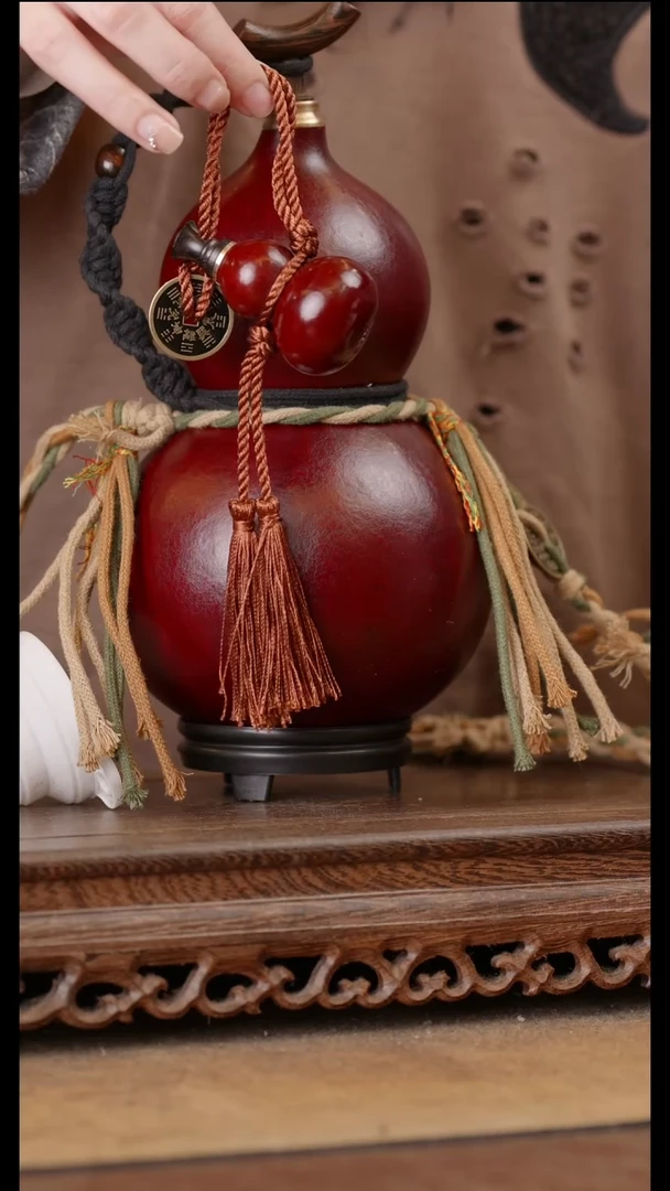 49号精品天然大漆酒葫芦一物一拍~