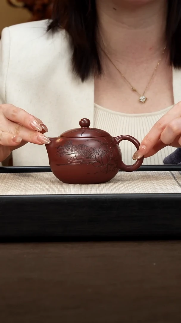 茶壶紫砂【P024】西施   宜兴紫砂