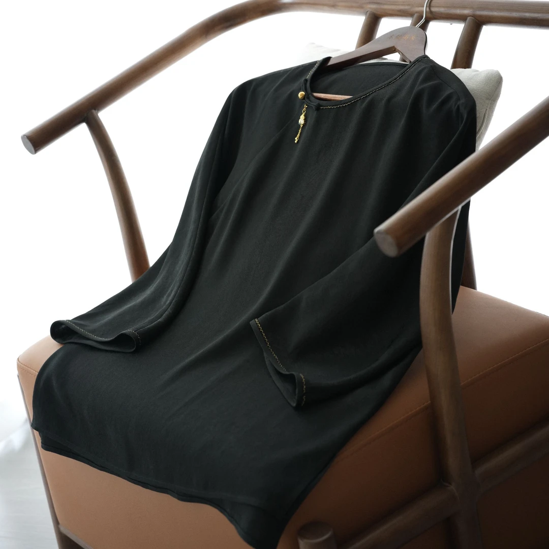 『思晚』新中式醋酸国风上衣DHSC4616