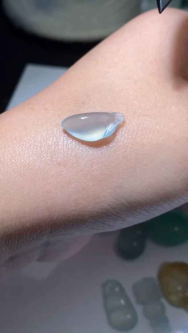 未镶嵌定制翡翠毛货 16*7*6