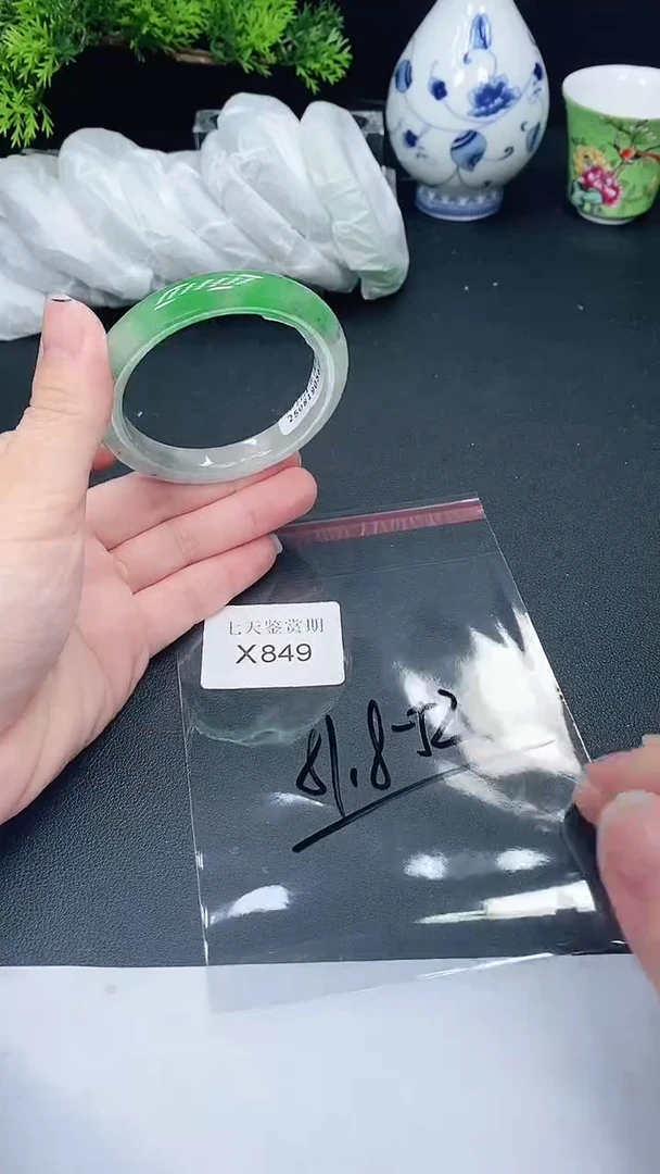 未镶嵌手镯翡翠849