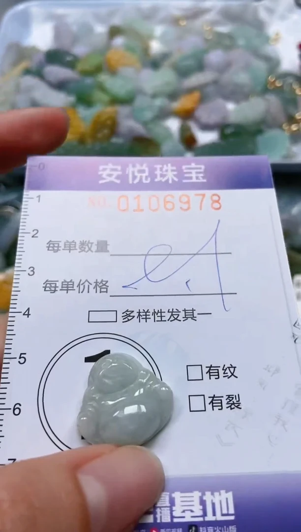 【闪购商品】翡翠颈饰未镶嵌闪购0106978