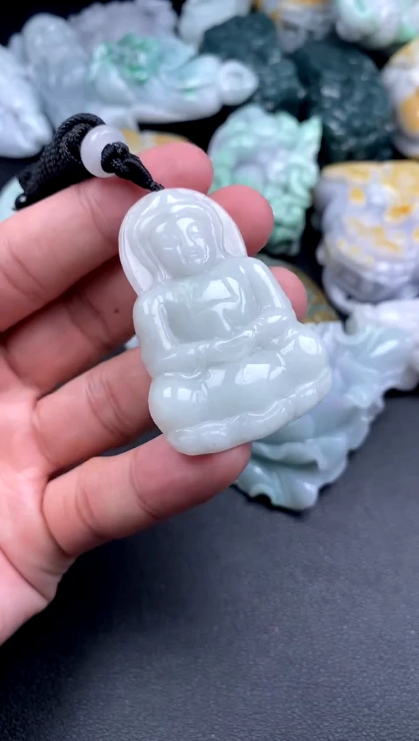 吊坠(不含链)未镶嵌翡翠1