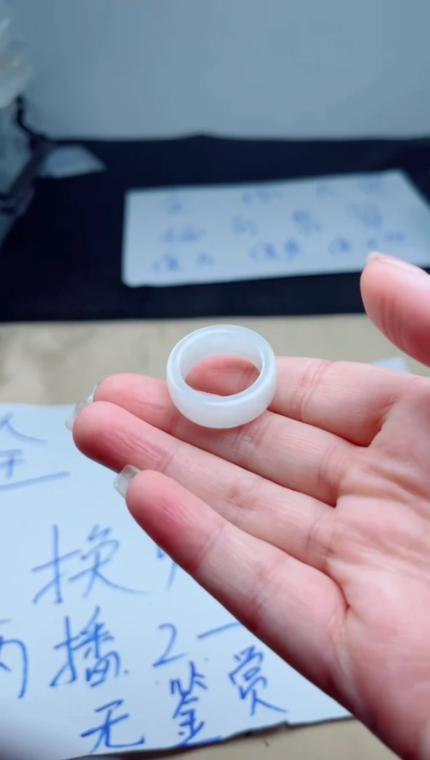 翡翠未镶嵌颈饰戒圈