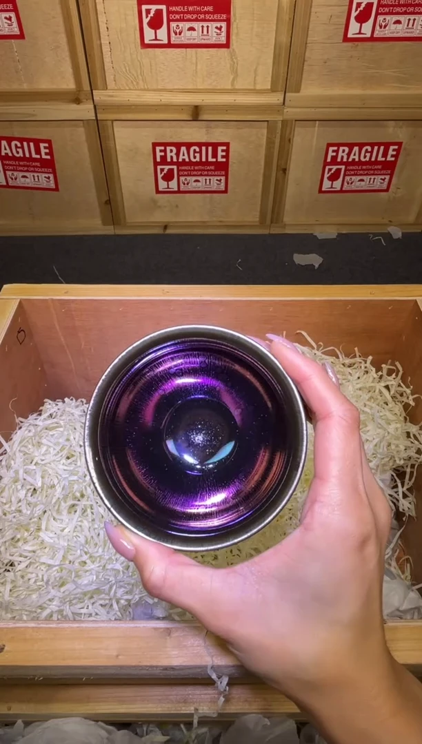 茶盏茶盏主人杯建新七彩