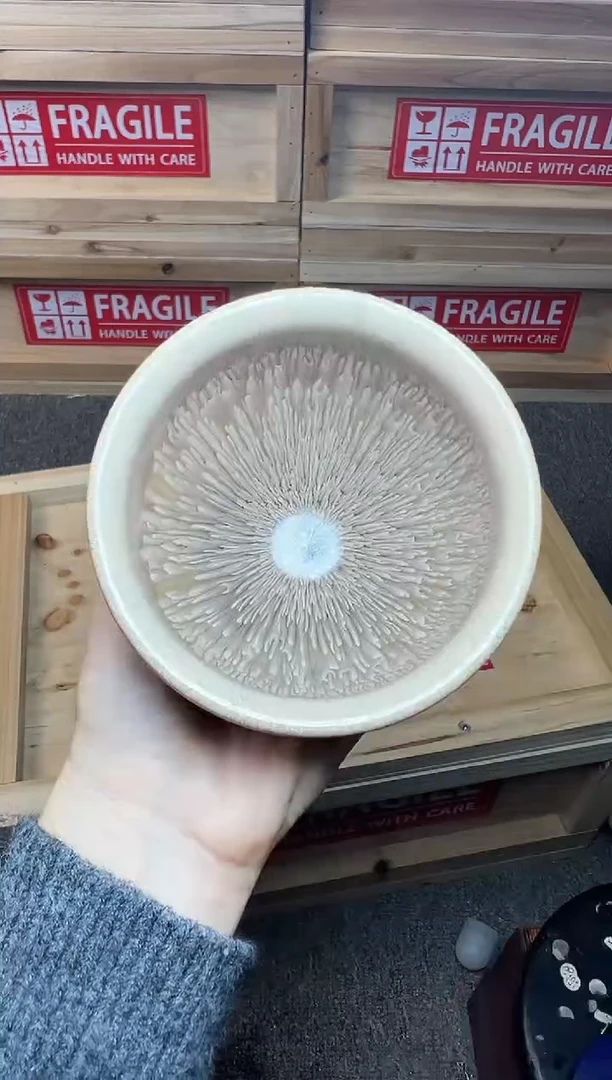 茶盏银丝水芽 建窑建盏主人杯