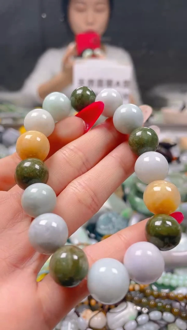 【闪购商品】翡翠颈饰未镶嵌13MM/B/翡翠A货一图一物