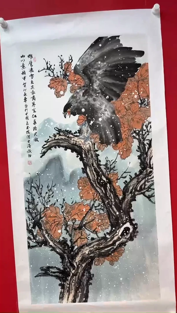 国画画家陆远华纯手绘原作