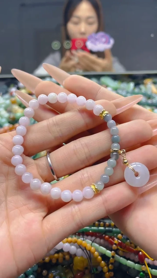 颈饰未镶嵌翡翠5MM