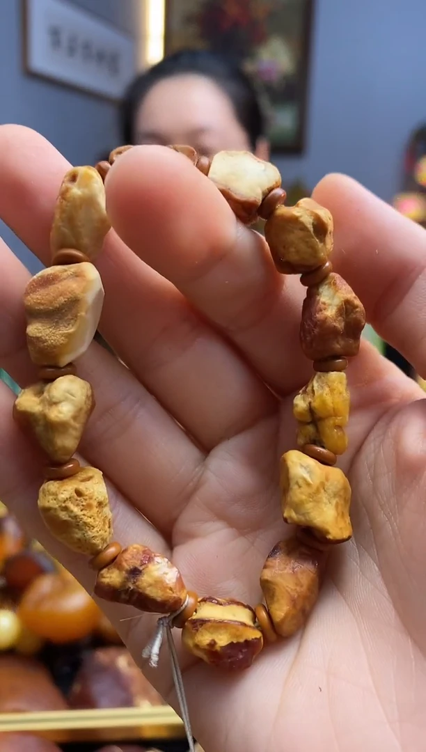 未镶嵌琥珀手串手串