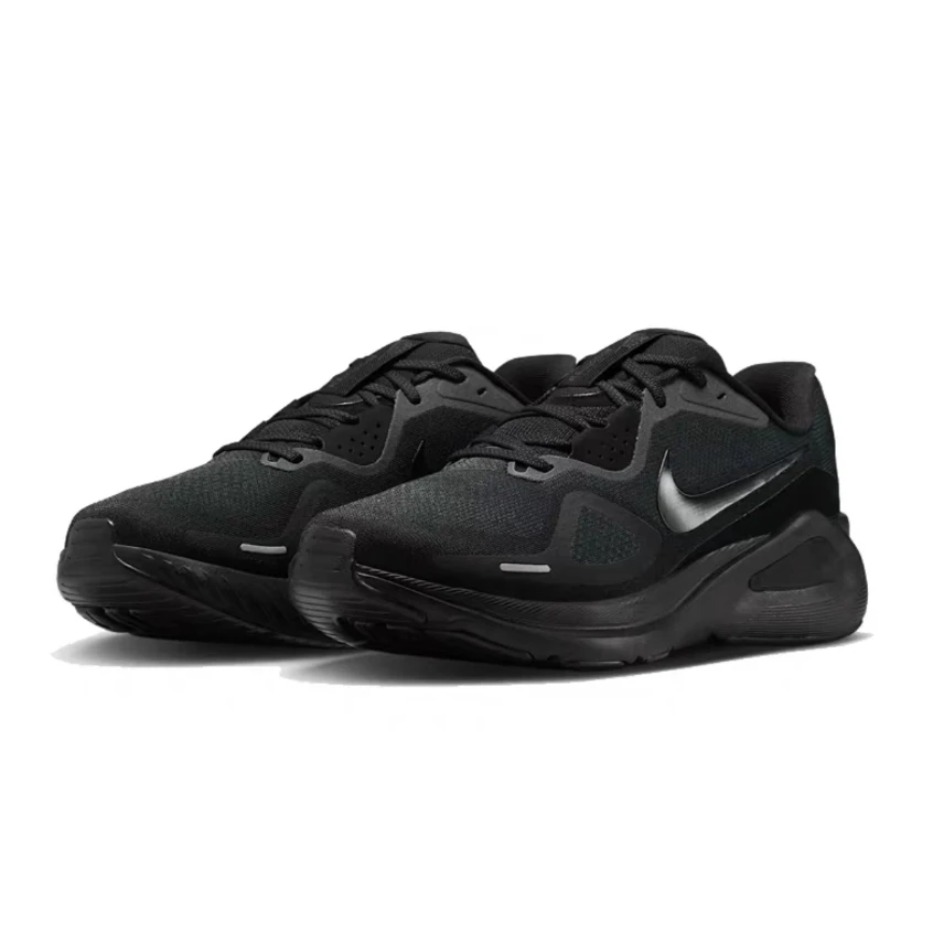 耐克/NIKE黑色男子STRUCTURE26舒适运动训练跑步鞋 HJ1102001