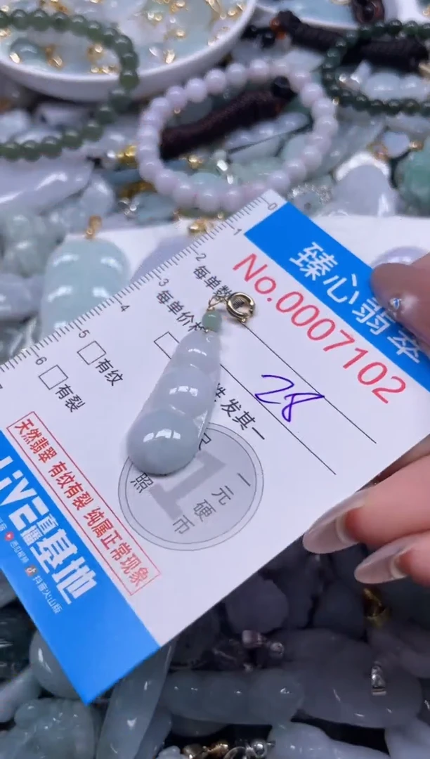 颈饰未镶嵌翡翠7102