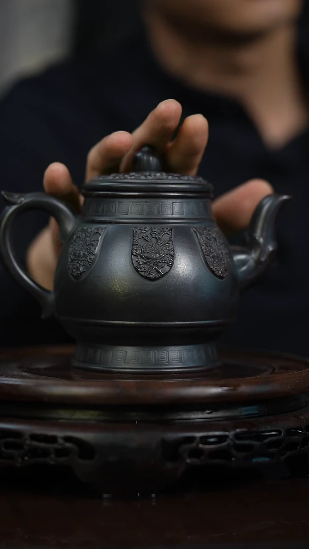 茶壶紫砂宜兴知衍传器原矿全手12