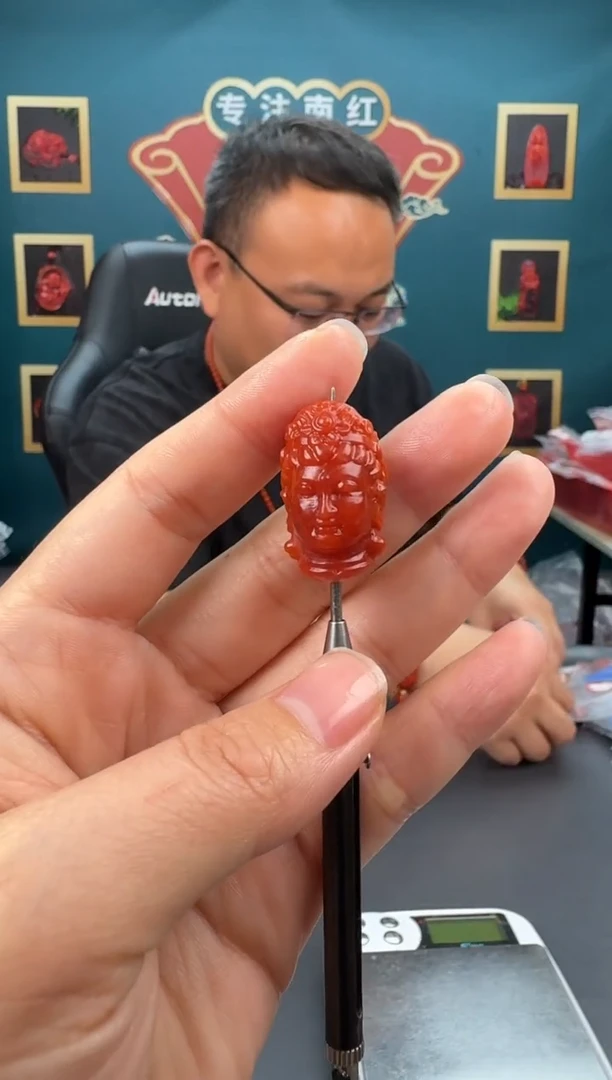 南红玛瑙雕刻未镶嵌005ZB0330产品一个