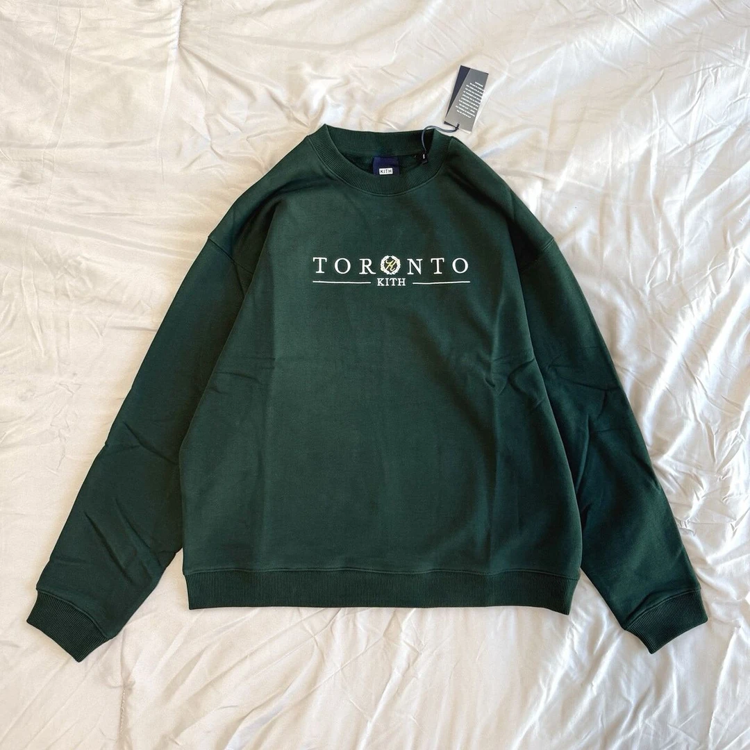 【官方正品】Kith 多伦多限定 圆领套头长袖卫衣