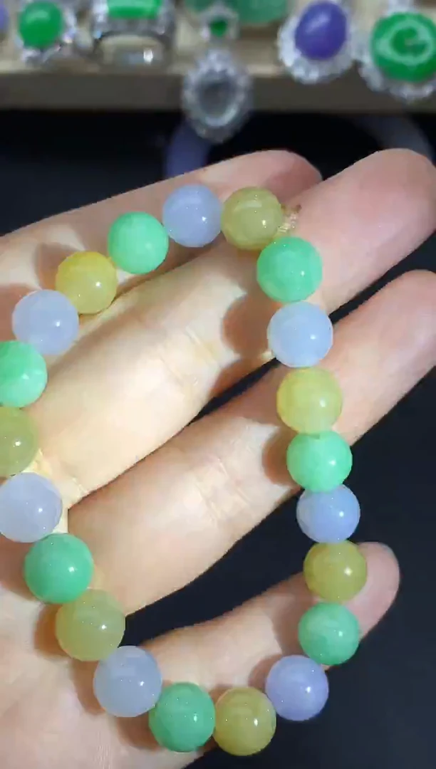 未镶嵌手链翡翠548-中国好珍宝