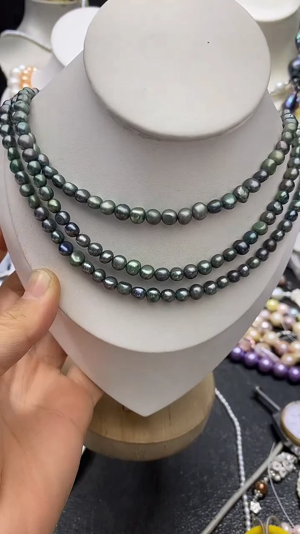 颈饰未镶嵌淡水珍珠多人