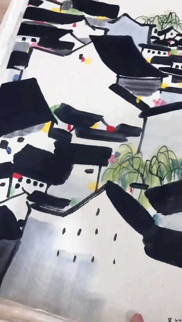 客厅古典风格挂画