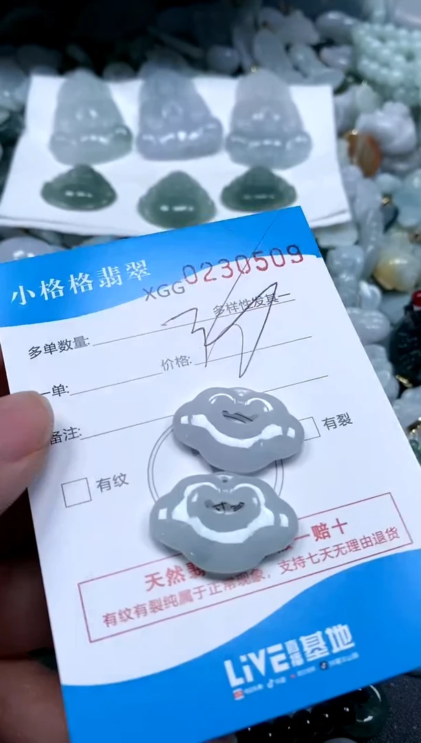 【闪购商品】翡翠颈饰未镶嵌闪购商品0230509