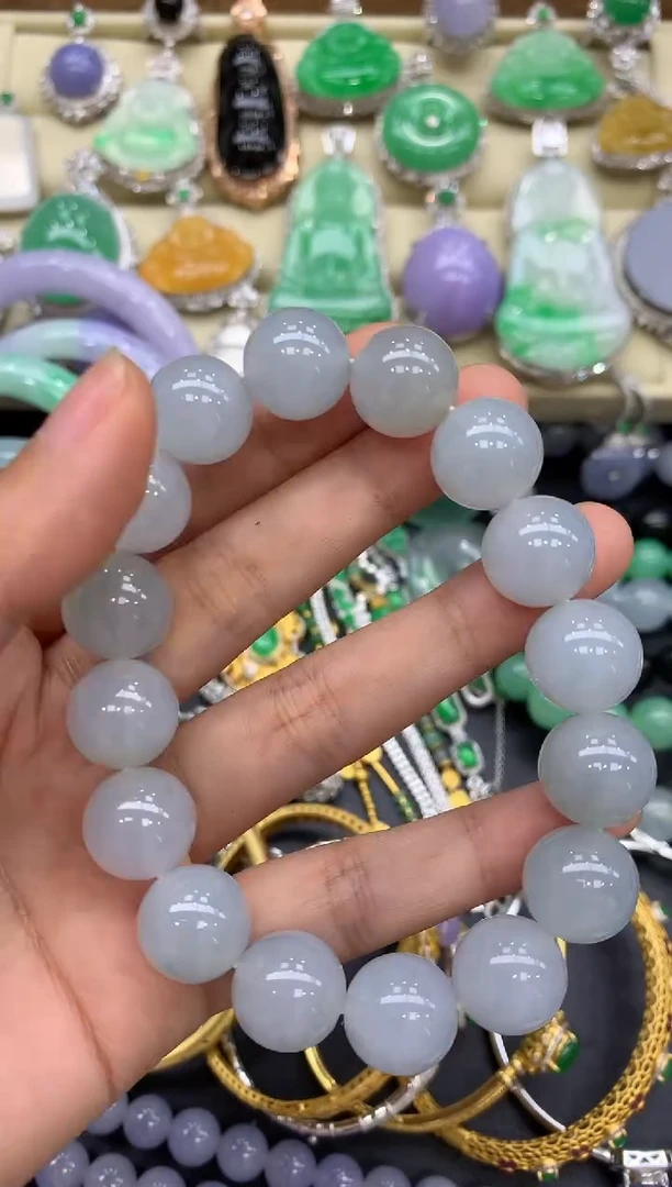 未镶嵌手链翡翠215-中国好珍宝