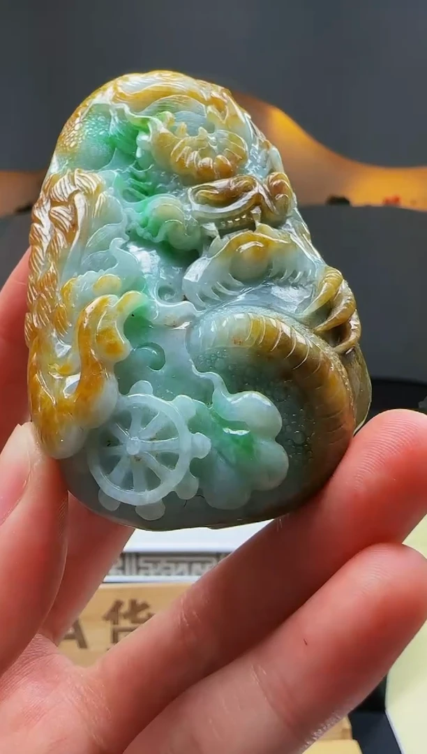 【闪购商品】定制翡翠未镶嵌Q02565翡翠毛货