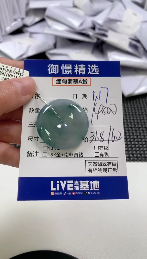 【闪购商品】翡翠颈饰未镶嵌61