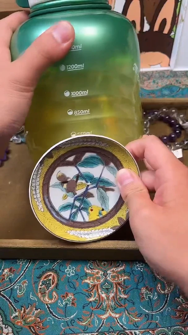 瓷片陶茶文玩666周边多人