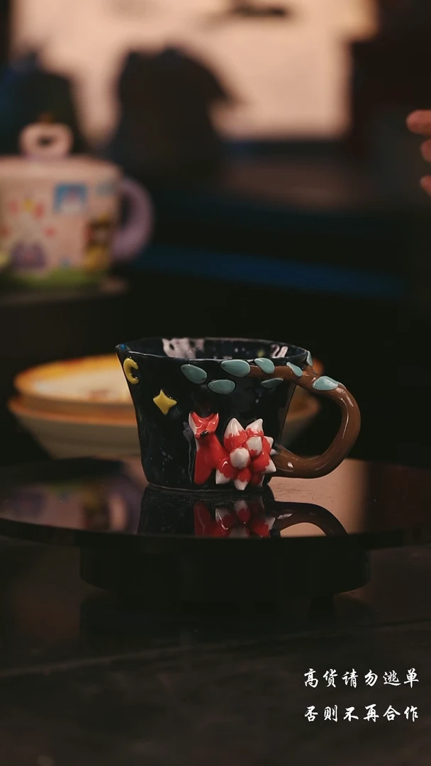 陶瓷景德镇可爱设计师款陶瓷