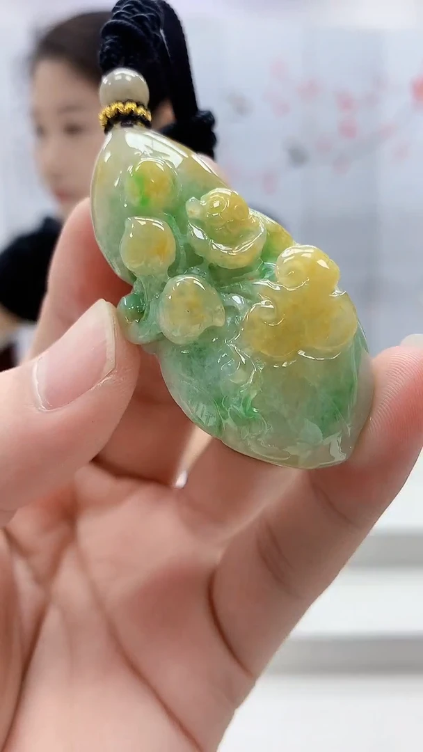 定制翡翠未镶嵌4902bb-毛货挂件53