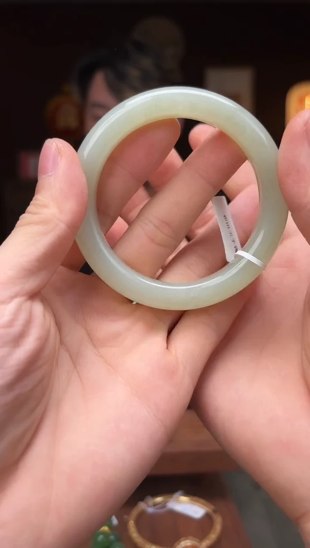 未镶嵌和田玉挂件KK14-手镯 58mm