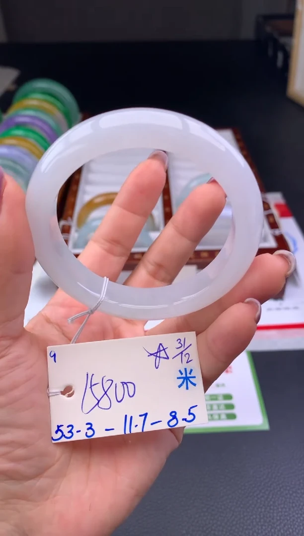 未镶嵌手镯翡翠假一赔三   手镯