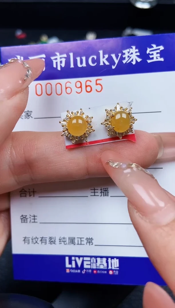 翡翠银S925镶嵌颈饰6965