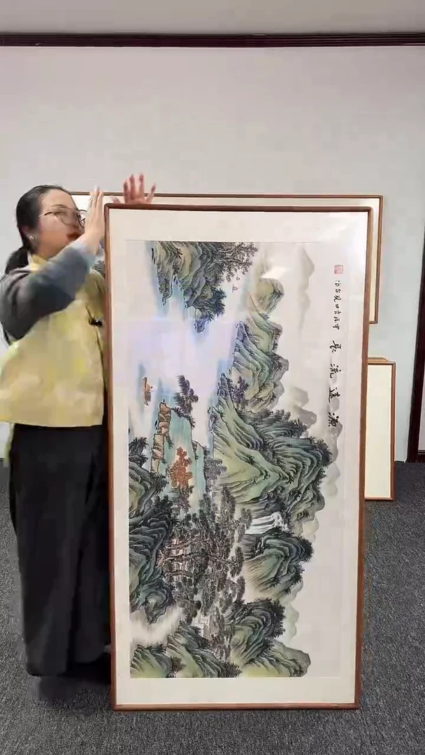【闪购商品】国画源远流长155*78绘画作品
