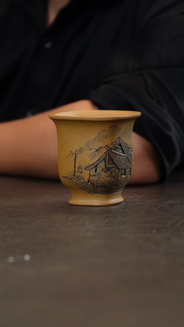 茶杯紫砂紫砂杯主人杯瑕疵不退不换