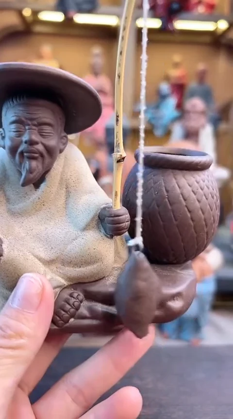 紫砂茶宠器闵茶宠摆件