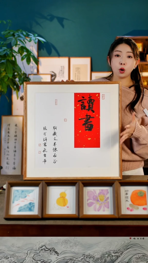 书法读书   50.50