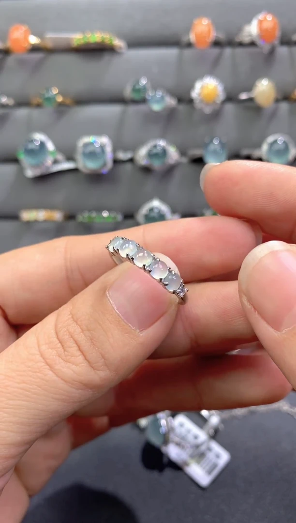 未镶嵌戒指翡翠翡翠A货