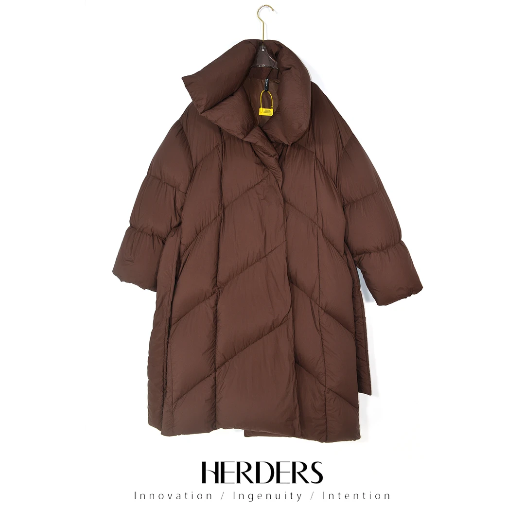 HERDERS 极寒保暖多色羽绒服女设计感外套X 32297